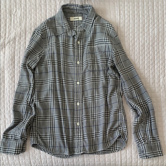 Buck Mason Other - Buck Mason Black and White Houndstooth Button Down, Small